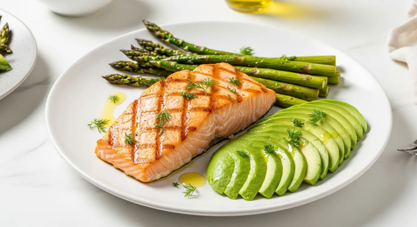 Comparison of a keto meal and a paleo meal
