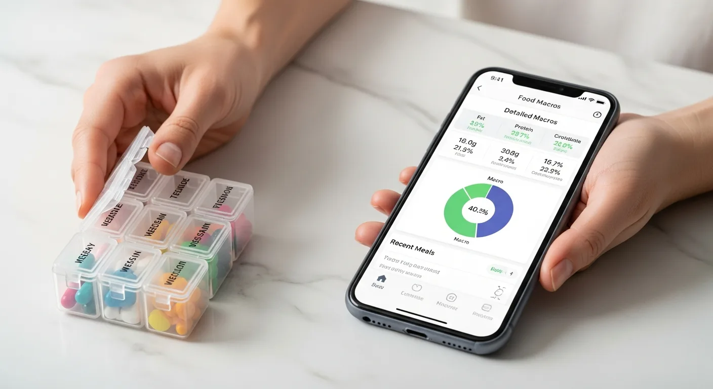GLP-1 medication and keto meal tracking